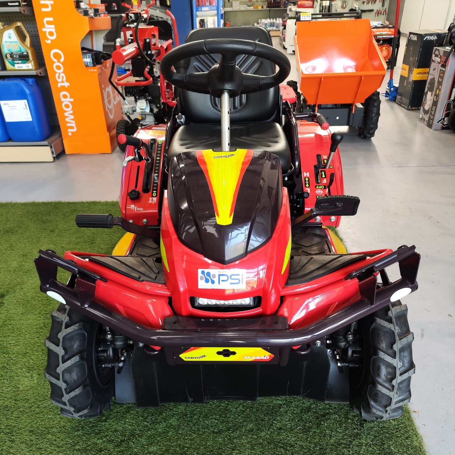 TRACTOR DESBROZADORA 4X4 CANYCOM CMX 1404