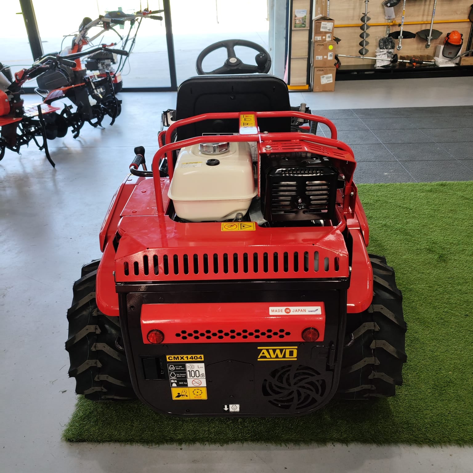 TRACTOR DESBROZADORA 4X4 CANYCOM CMX 1404