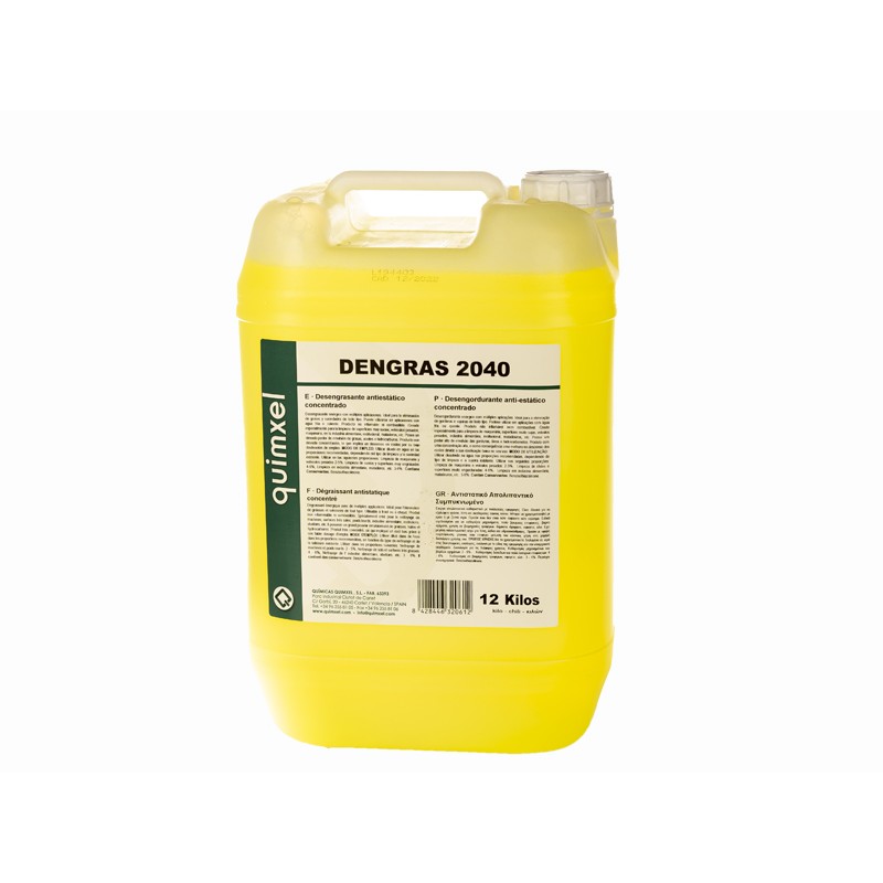 DESENGRASANTE ANTIESTÁLICO CONCENTRADO 12KG- DENGRASS